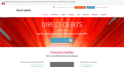 Desktop Screenshot of direct-debits.com